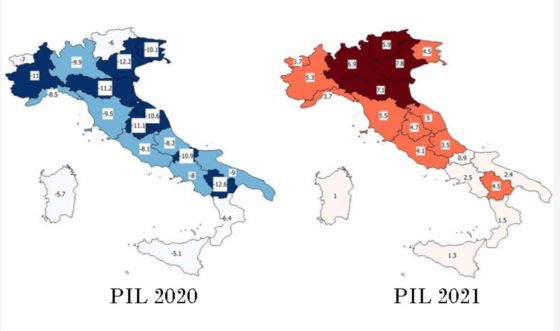 economie regionali immagine andamenti e previsioni