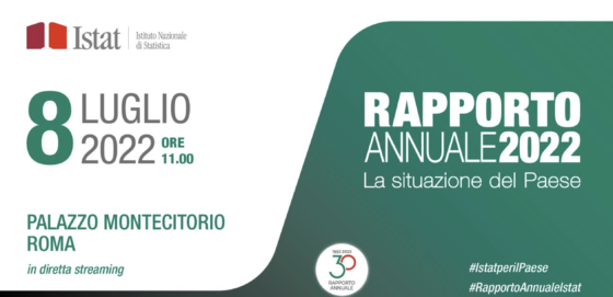 Presentazione Istat Rapporto annuale 2022. Disponibile in live streaming 