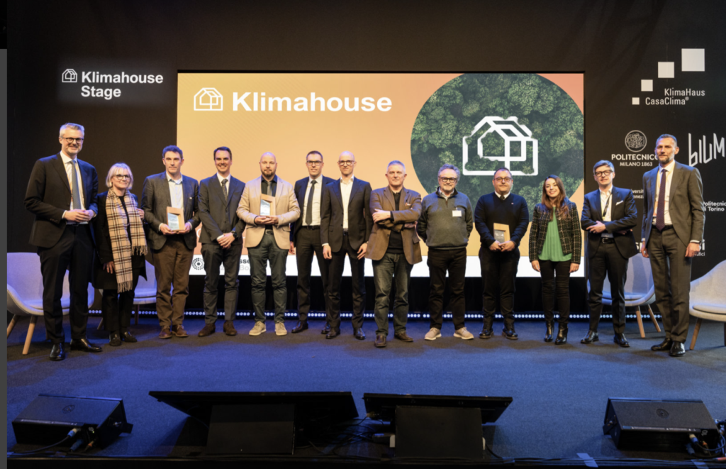 Climahouse Prize.  The companies considered most innovative and sustainable are rewarded